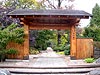 Japanese Garden in Wroclaw, main gate (sukiya-mon)