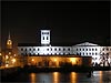 Lodz - Central Museum of Textiles at night