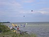 Kitesurfing in Hel Peninsula Poland