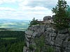 Peak of The Szczeliniec Wielki Mountain, Poland