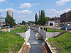 Rawa river, Katowice city