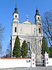 Baroque church in Biskupice Lubelskie