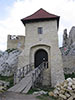 Gate of the Castle Bobolice, Poland