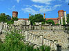 Kamieniec Zabkowicki palace - garden terraces
