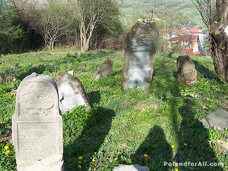 Jewish cemetery in Baligrod