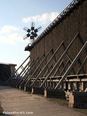 Graduation towers in Ciechocinek