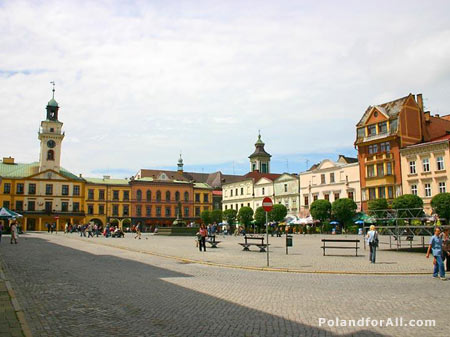 Market Square in Cieszyn