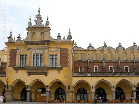 Sukiennice - old silk market in Cracow