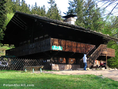Swiss hut