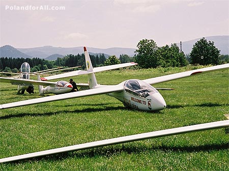 Gliders in Aeroclub Jelenia Gora
