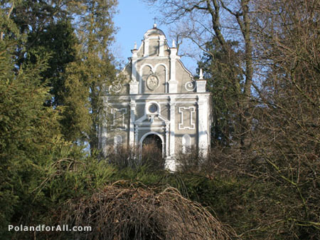 Mausoleum chapel in Goluchow