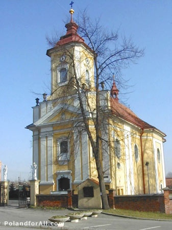 Baroque church in Inwald