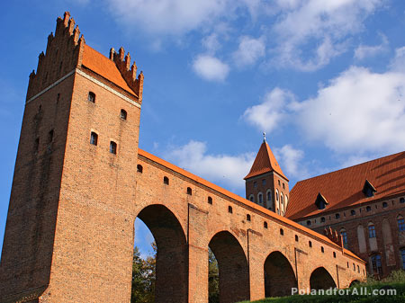 Teutonic castle in Kwidzyn