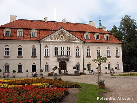 Baroque palace Nieborow